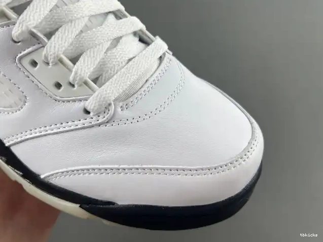 Cheap TBK 5 DD0587-110 AIR JORDAN 'WHITE RETRO BLACK' 0622